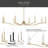 Steel Dimmable Classic / Traditional Chandelier-885021306-885021307-885021304