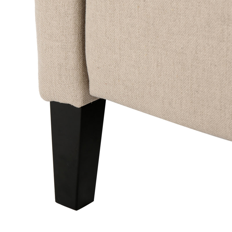 Aliosha Upholstered Recliner, Ivory
