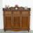 Brown Solid Wood Shoe Storage Bench