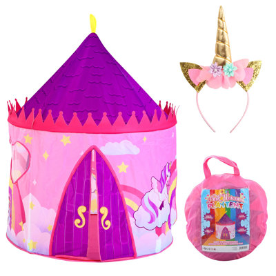 Joyin 41.5'' W x 41.5'' D Indoor / Outdoor Polyester Pop-Up Play Tent