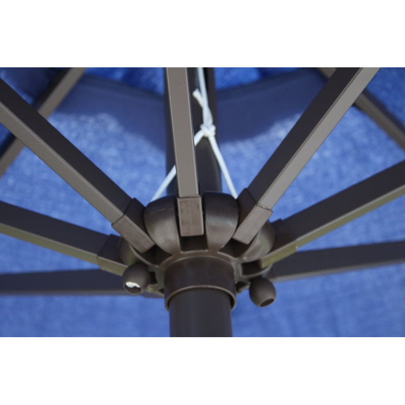 Parasol de marché 9 pi Vanderpool, Bleu marine