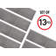 Tapis d'escalier intérieur antidérapant 9 po x 28 po Alijiah-1582959032