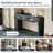 54" Console Table With 2 Storage Drawers-152164269