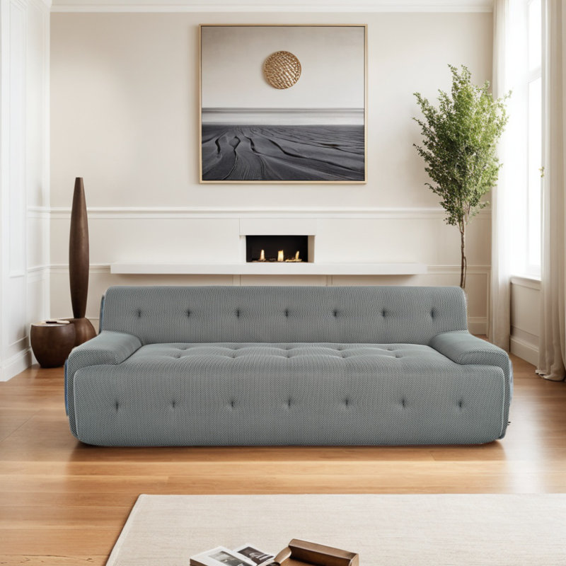 Canapé rembourré U_Style 86,2 po, Gris