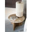 Table basse à piédestal Sara