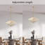 Lustre suspendu en rotin 6 lumières tissé à la main-1425117907-1425117905