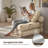 Nathasa Bean Bag Soft Sleeper Chair With Pillow, Foldable Compression Mattress With Back Support-1662398400