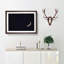 Crescent Moon & Planet Venus in Abstract - Picture Frame Graphic Art Print on MDF-55682660-55682657