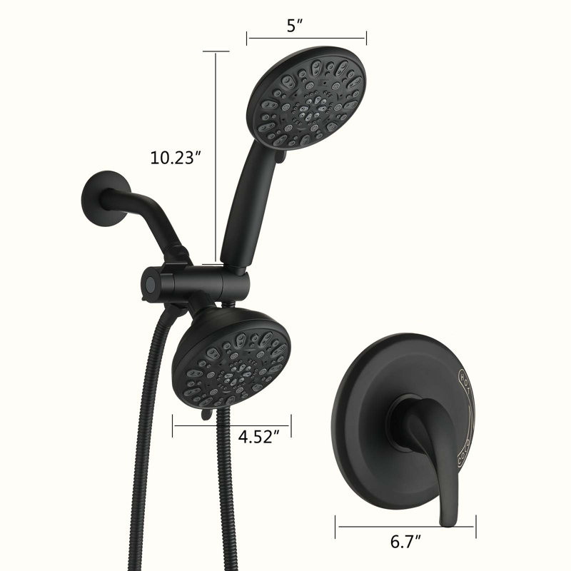 Complete Shower System with Rough in-Valve