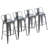 Saleh Counter Stool with Metal Frame-2021325164-2028004526