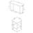 White Marble 4-Piece Dining Set