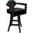 Black Vinyl Seat/ Brown Frame selected