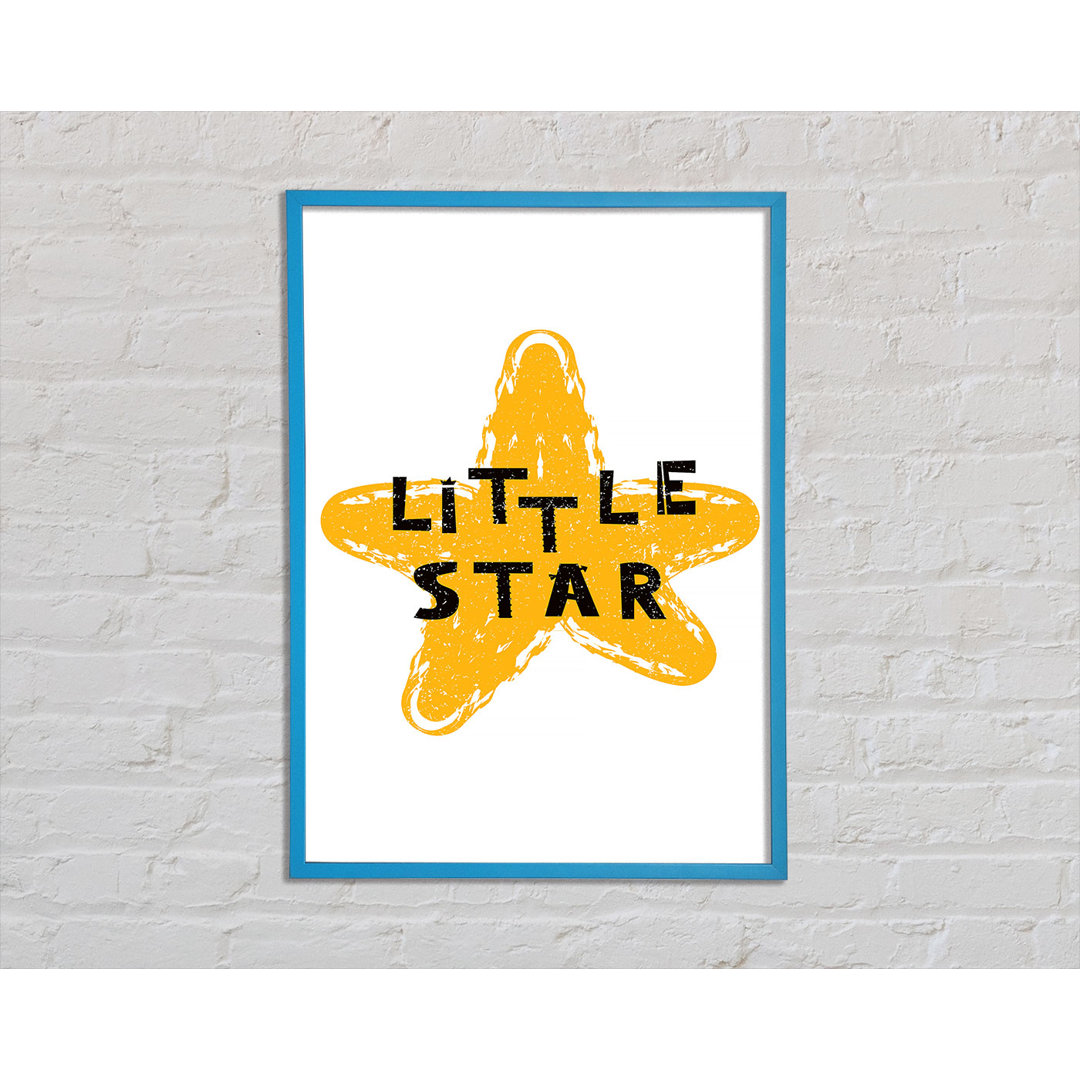 Little Star - Einzelner Bilderrahmen Kunstdrucke