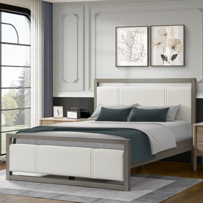 Grand lit plateforme Boucle