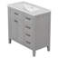 Armoire de salle de bain 36 po avec lavabo 36 po avec tiroirs, structure solide et panneau de fibres à densité moyenne-104923168-104923170