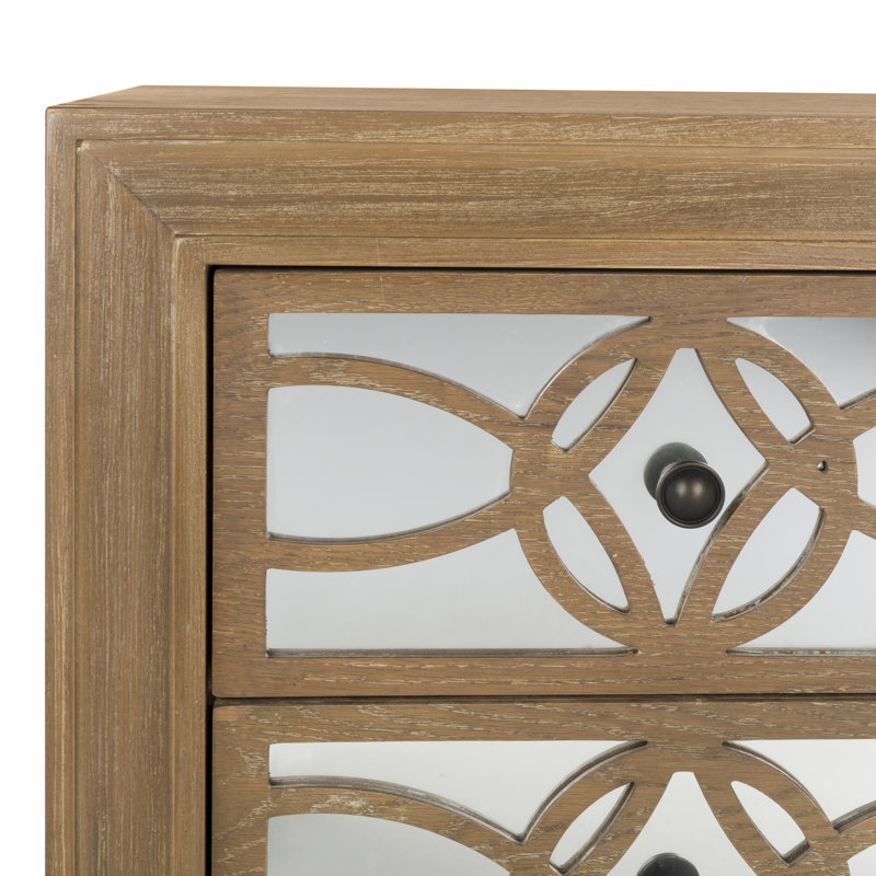 Glacaeu Accent Chest, Rustic Oak