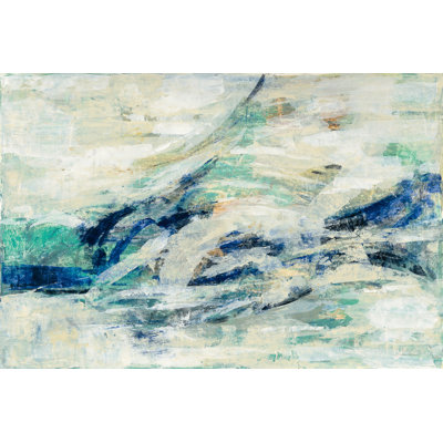 Seawave by Silvia Vassileva - Wrapped Canvas Art Prints