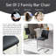 Tabouret de comptoir 25,59 po Carlena-163860839