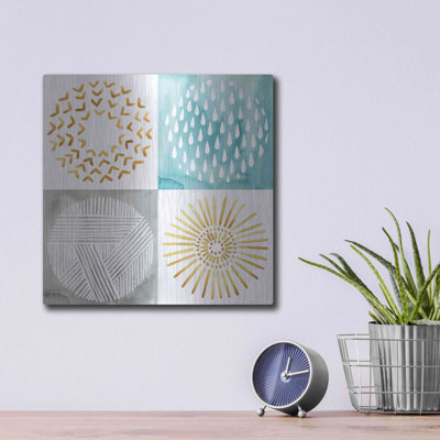 «Celestial Ring II» par Grace Popp, art mural en métal Corrigan Studio®