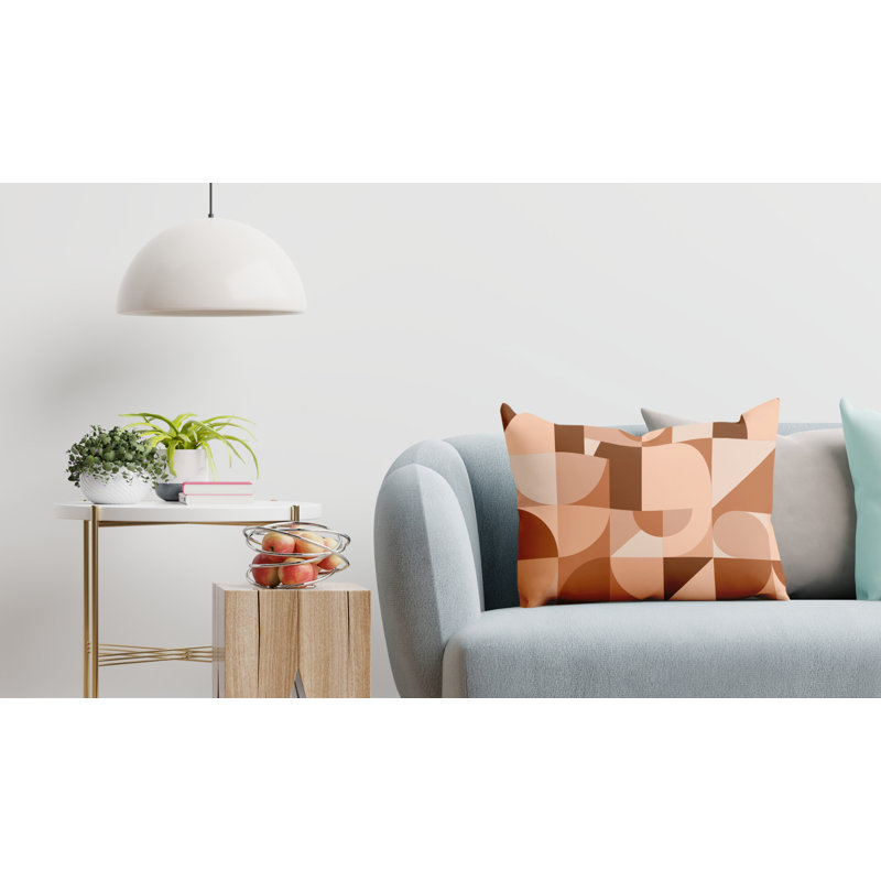 Housse et insert de coussin d'extérieur, Rouille