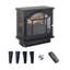 Foyer électrique à quartz infrarouge 3D Flame avec télécommande