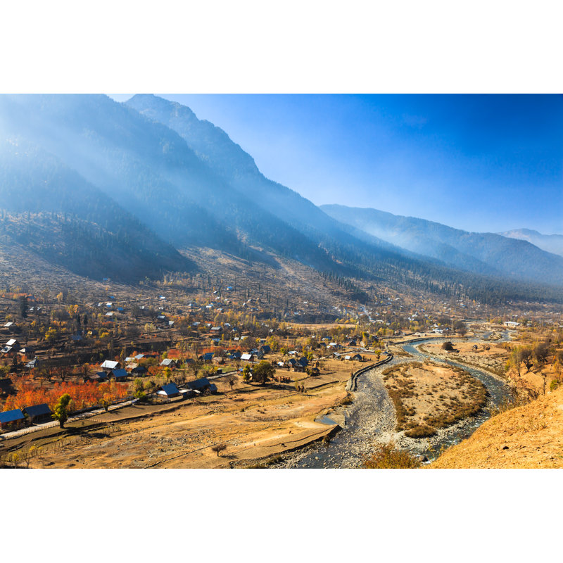 Galbraith Autumn In Kashmir by Takepicsforfun - Wrapped Canvas Print, 30cm H x 46cm W x 3.8cm D
