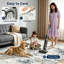 Rectangle Abstract Washable Area Rug-2006059749