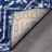 Dazzle Floral Vintage Bohemian Dark Blue Rug-1769098362