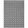 Togut Non-Slip Polypropylene Silver Area Rug