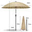 Nylah 250cm Balcony Parasol-2113004240