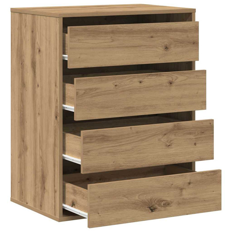 Rectangle Accent Chest, 76cm H x 60cm W x 41cm D, Artisian Oak
