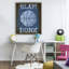 Cadre flottant bleu marine Slam Dunk, design par Marcus Prime-1642811382-1642811383