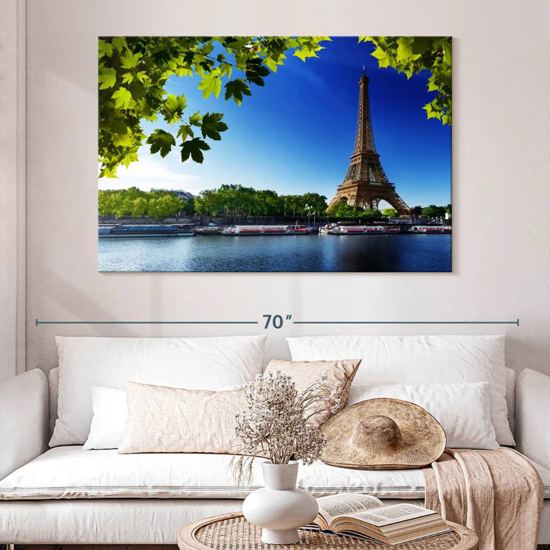 Kavia Iconic Eiffel Tower, 34" H x 51" W