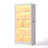 65"H Home Office Storage Cabinet with Glass Door, 5-Tier Display Cabinet With 3-Color Sensor Lights-269917143
