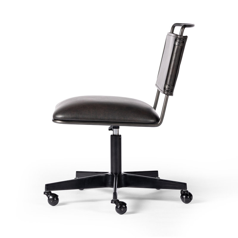 Wharton Swivel Task Chair, Black