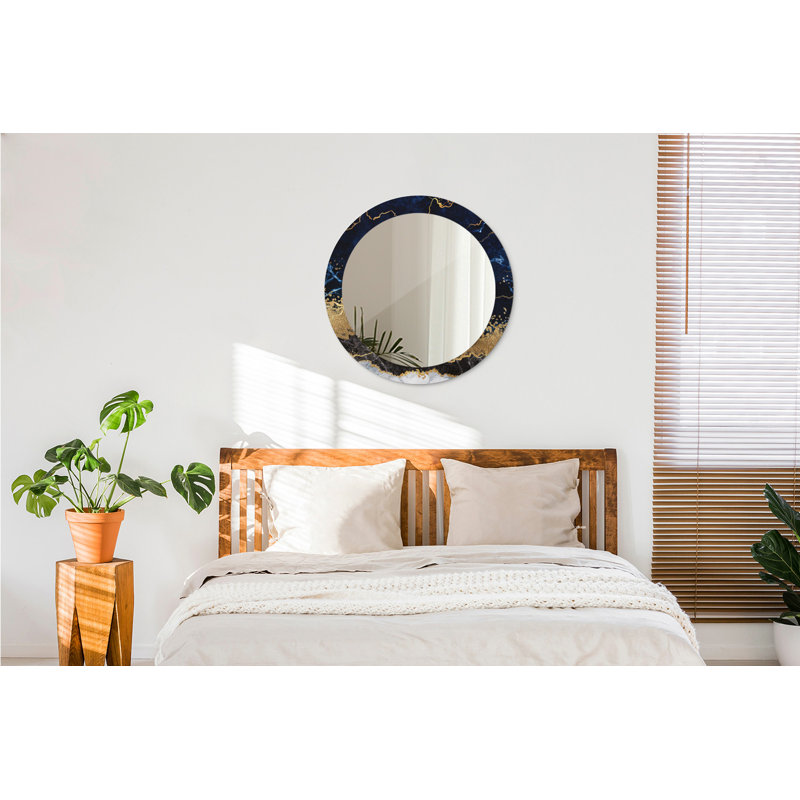 Huldar Glass Flat Wall Mirror