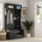 Hall Tree With 6 Hooks,coat Hanger, Entryway Bench