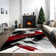 Galaxy Series Abrstract Black/Gray/Ivory/Beige Area Rug