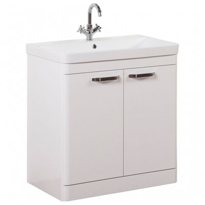 Clifton 800mm Single Bathroom Vanity with Vitreous China Basin
