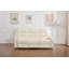 Causeuse inclinable manuelle en similicuir de 87 po de largeur Adele-1718017050