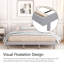 Sleek Modern Floating Platform Bed Frame-1733792802-1733793758