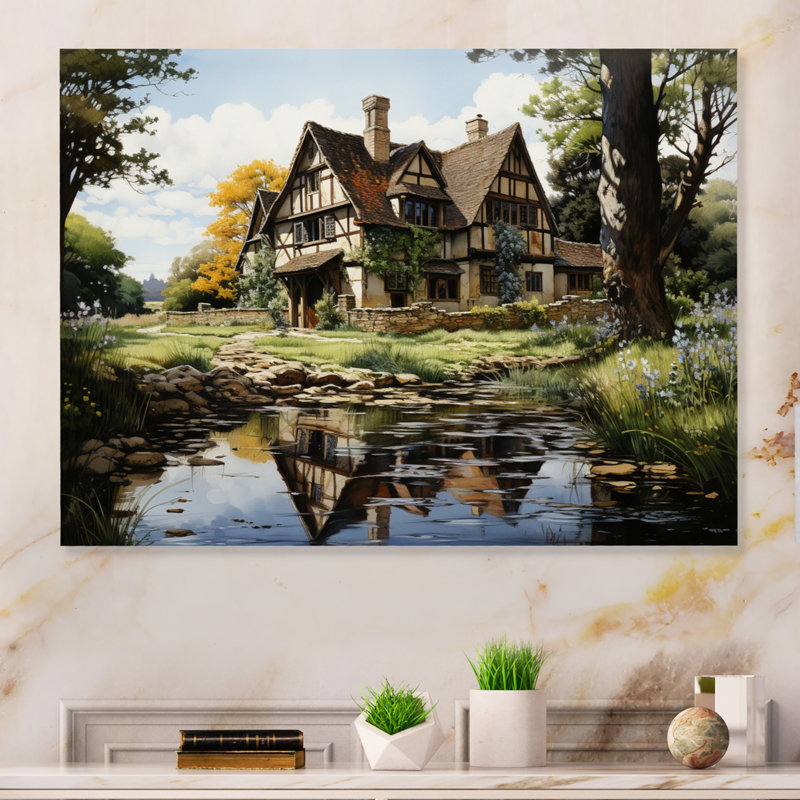 England Cotswold Charmengland Landscape II, 12" H x 20" W x 1" D