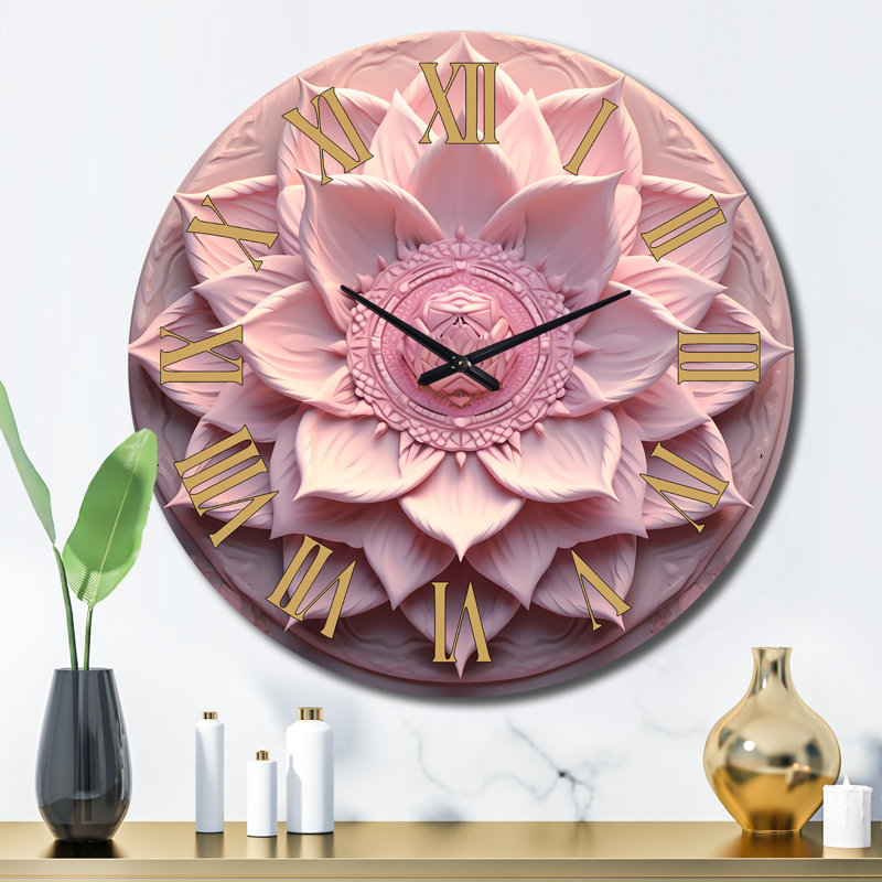 Metal Wall Clock, Large