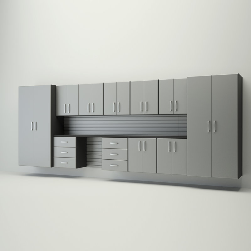 Jumbo 11 Piece Storage System, Silver