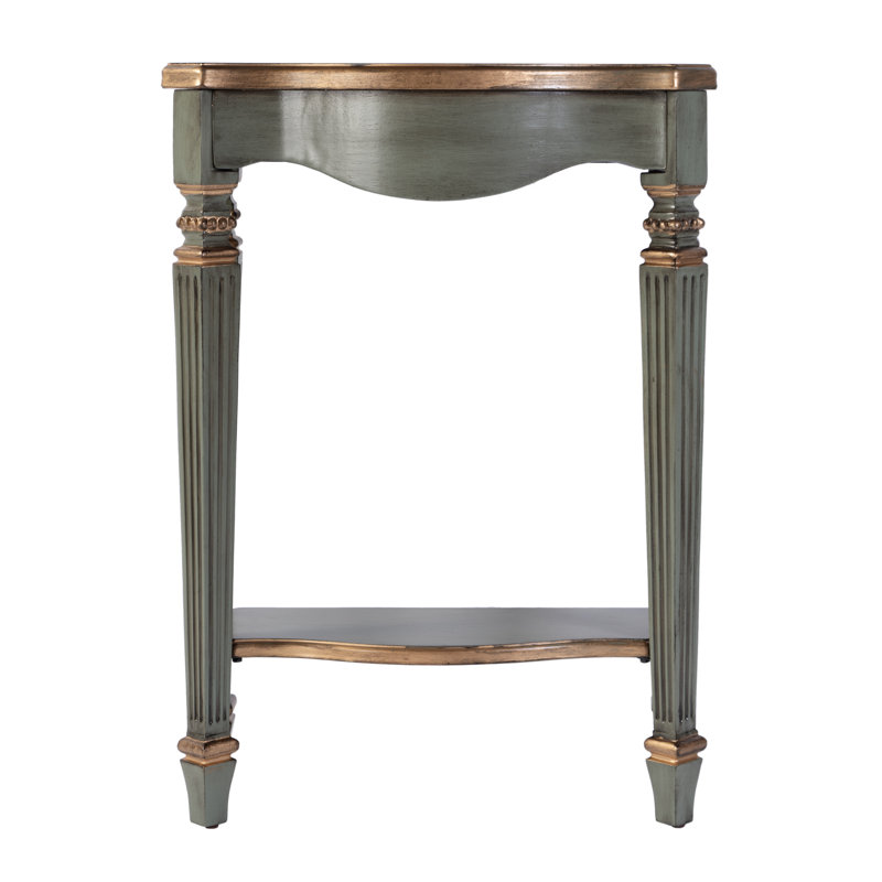 Cheshire Ballerina 22" Console Table, Pastel Green