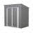 Metal Storage Shed for Garden Tools Lockable Door With Floor Frame