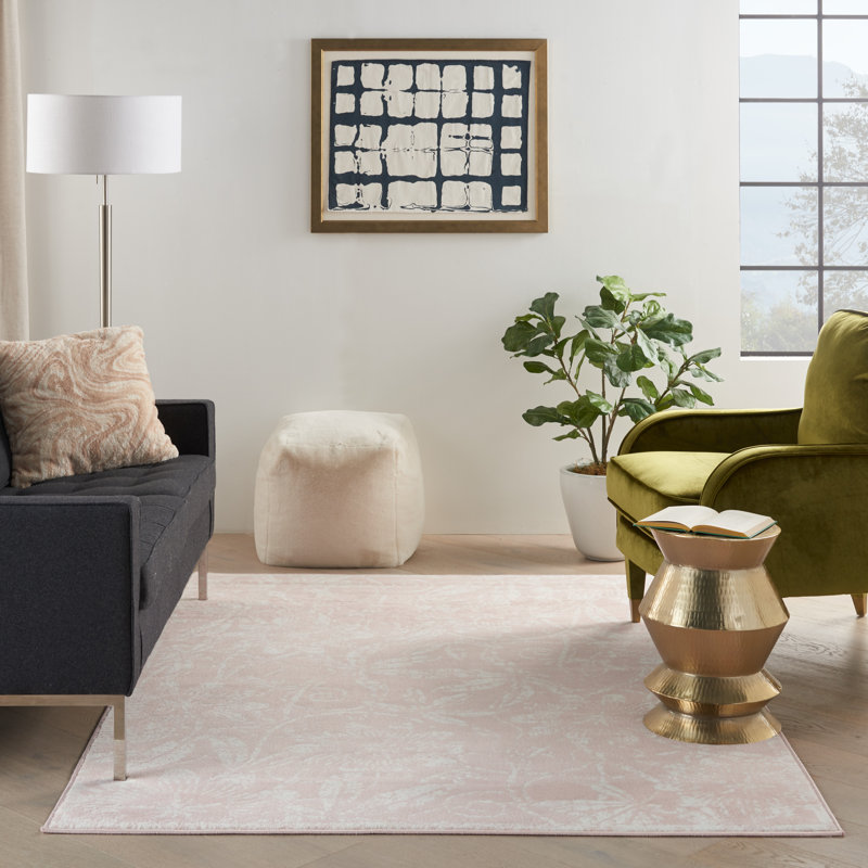 Kantou Floral Indoor Rug, Rectangle 7' x 10'