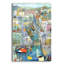 Art mural en verre épique 12 po x 16 po «Roundabout Charlestown» par Serena
