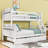 Kids Twin Over Full Bunk Bed with Trundle-69400053