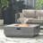 40'' SQUARE IRON FIRE PIT - 50 000 BTU (Tank Cover Not Included)-537582781
